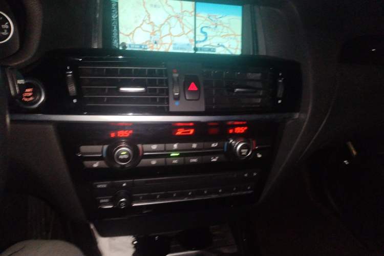 Used BMW X3 2014 xDrive20i X Design Package Audio And AC Panel