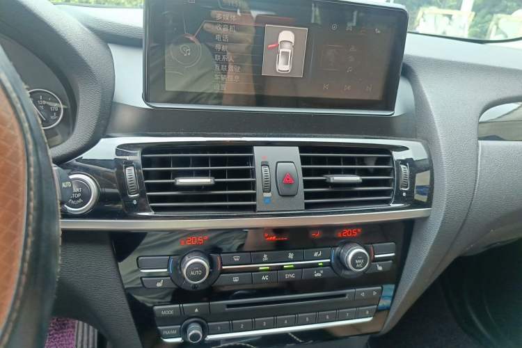 Used BMW X3 2014 xDrive28i Leading Model Audio And AC Panel