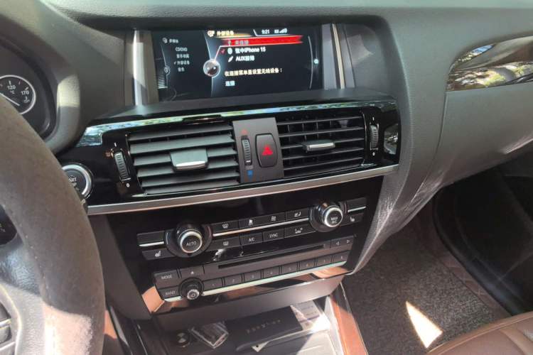 Used BMW X3 2014 xDrive20i X Design Package Audio And AC Panel