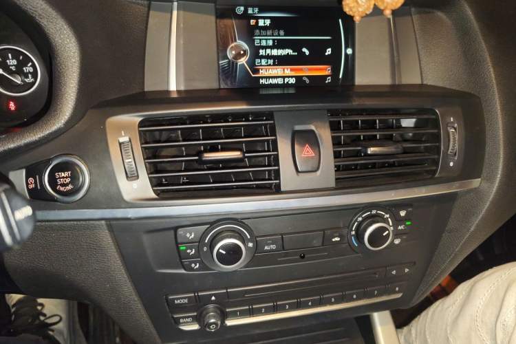 Used BMW X3 2014 xDrive20i Leading Model Audio And AC Panel