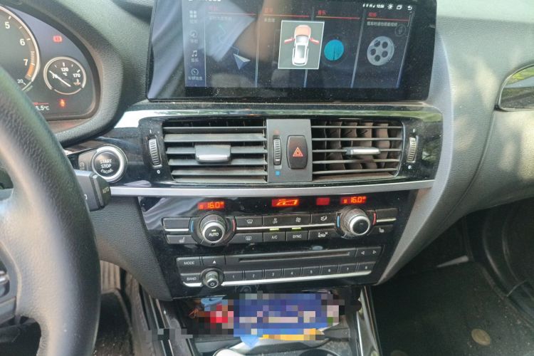 Used BMW X3 2014 xDrive20i X Design Package Audio And AC Panel