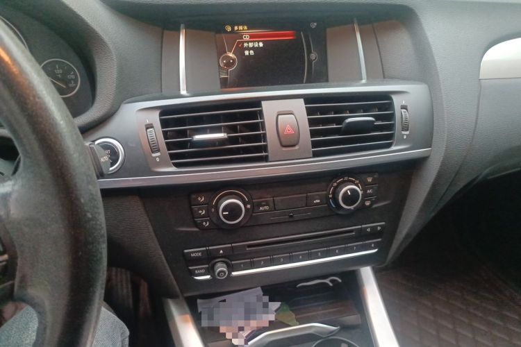 Used BMW X3 2014 xDrive20i Leading Model Audio And AC Panel