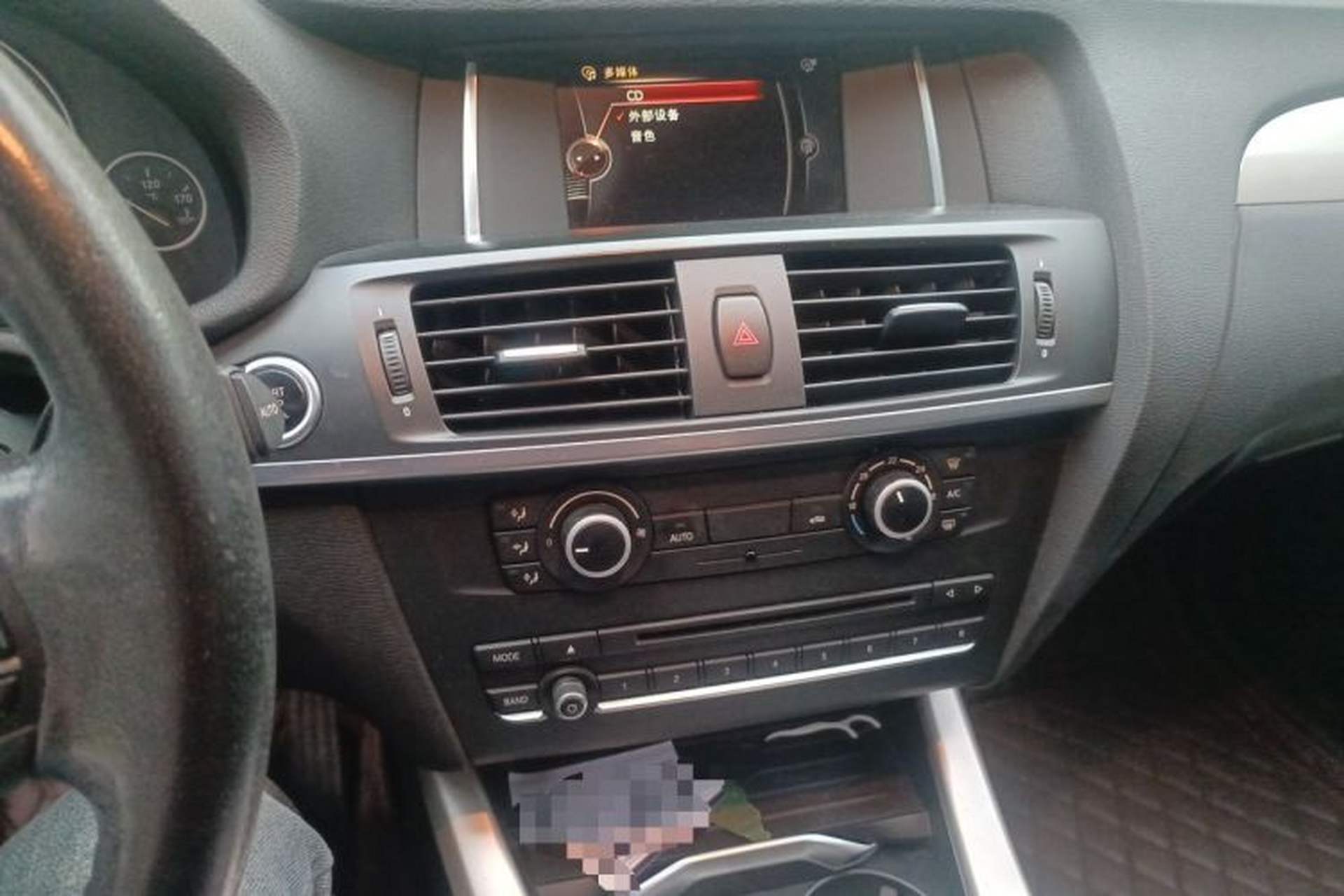 Used BMW X3 2014 xDrive20i Leading Model Audio And AC Panel