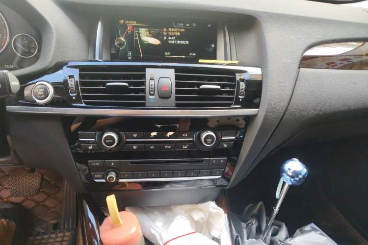 Used BMW X3 2014 xDrive20i X Design Package Audio And AC Panel
