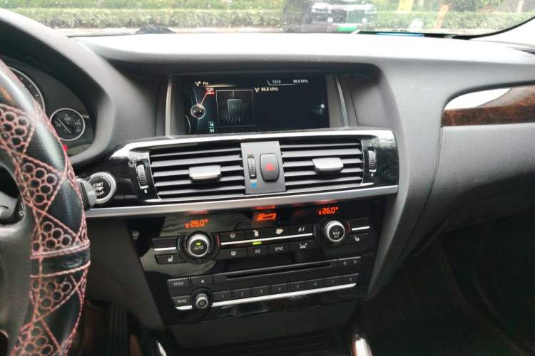 Used BMW X3 2014 xDrive20i X Design Package Audio And AC Panel