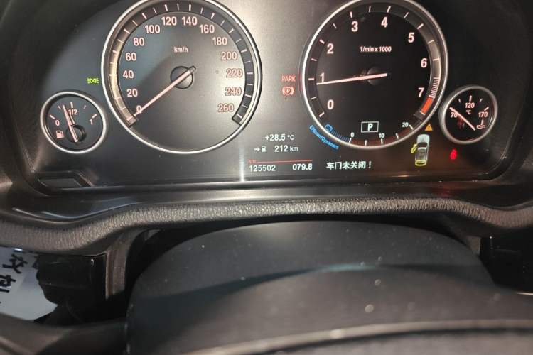 Used BMW X3 2014 xDrive20i X Design Package Odometer Close Up