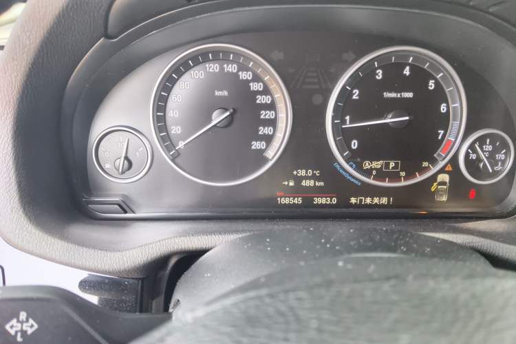 Used BMW X3 2014 xDrive20i X Design Package Odometer Close Up