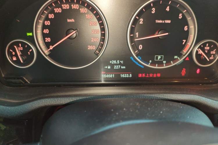 Used BMW X3 2014 xDrive20i X Design Package Odometer Close Up