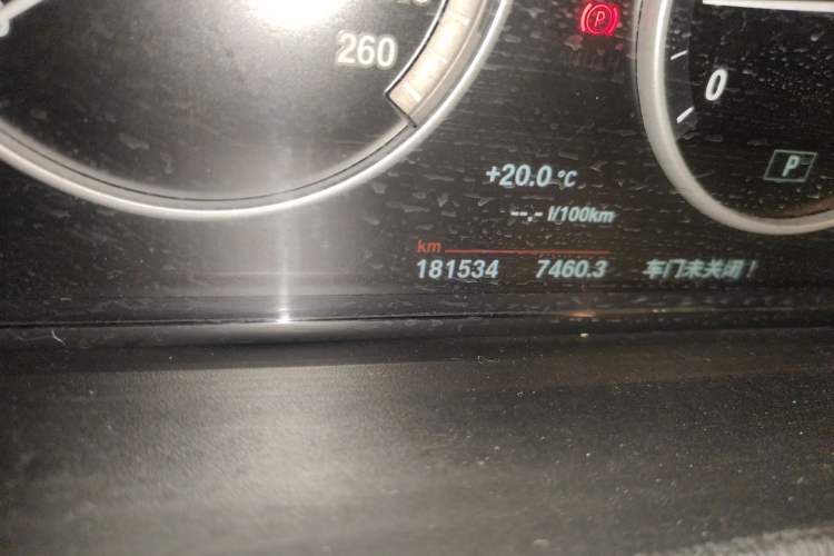 Used BMW X3 2014 xDrive20i X Design Package Odometer Close Up
