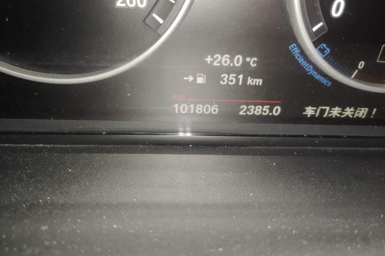 Used BMW X3 2014 xDrive20i X Design Package Odometer Close Up