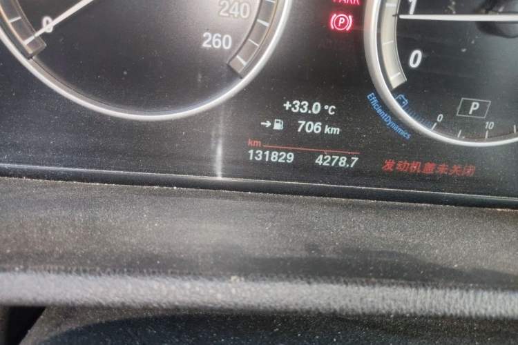 Used BMW X3 2014 xDrive20i X Design Package Odometer Close Up