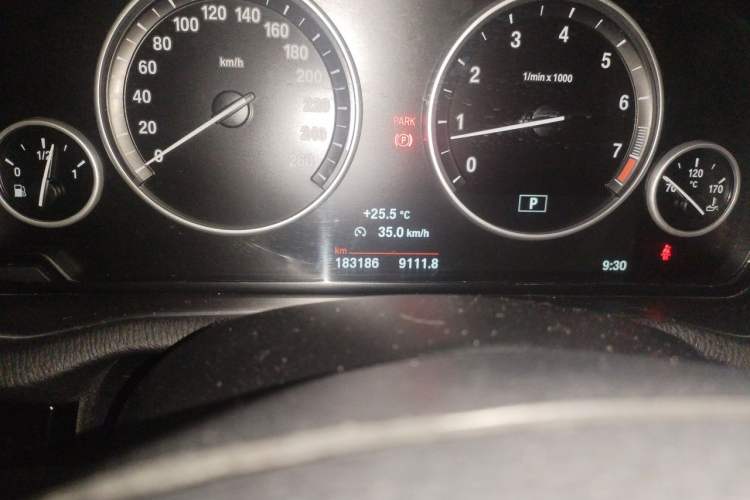Used BMW X3 2014 xDrive20i X Design Package Odometer Close Up
