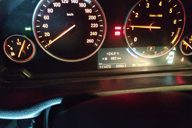 Used BMW X3 2014 xDrive28i X Design Package Odometer Close Up