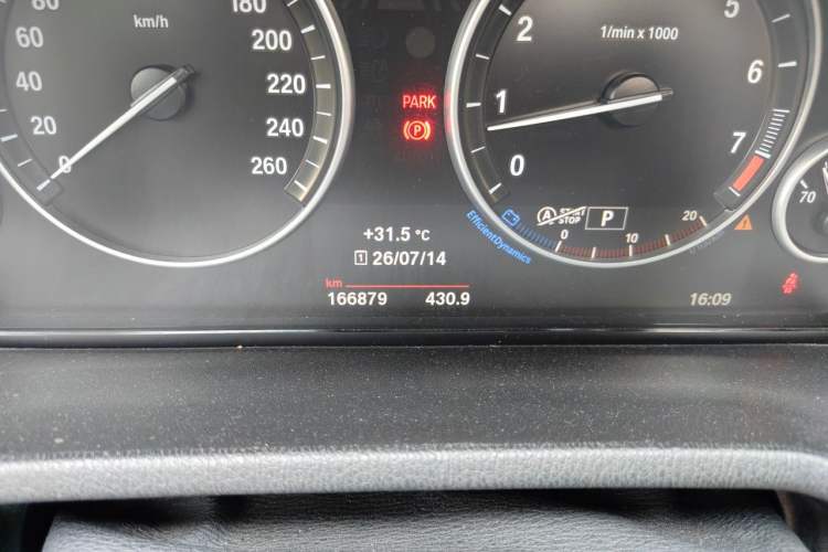 Used BMW X3 2014 xDrive20i X Design Package Odometer Close Up