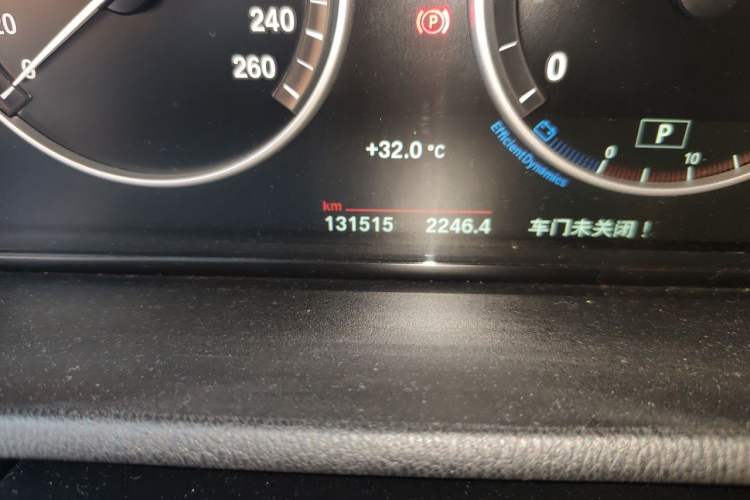 Used BMW X3 2014 xDrive20i X Design Package Odometer Close Up