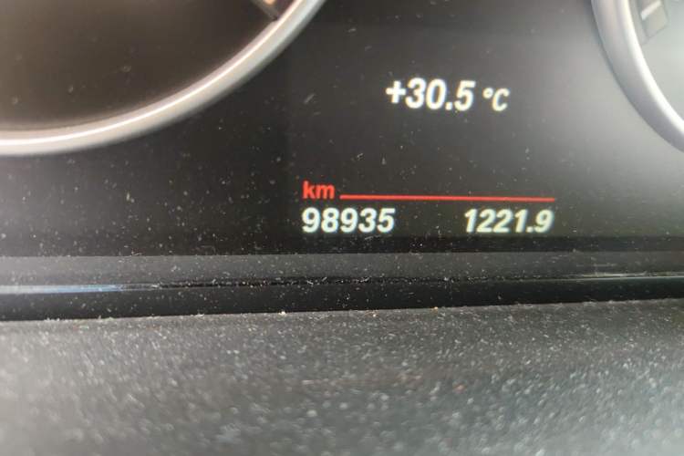 Used BMW X3 2014 xDrive20i X Design Package Odometer Close Up