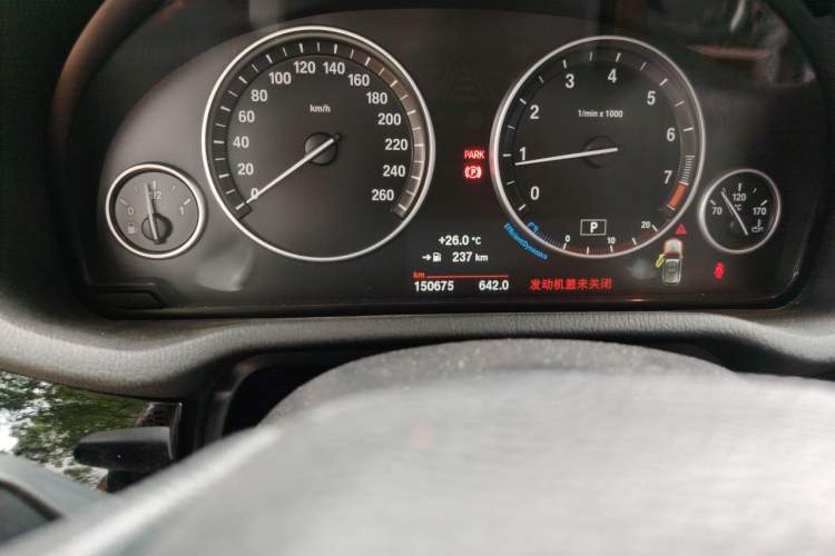 Used BMW X3 2014 xDrive20i X Design Package Odometer Close Up