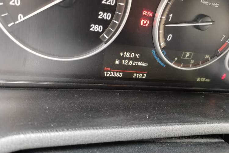 Used BMW X3 2014 xDrive20i X Design Package Odometer Close Up