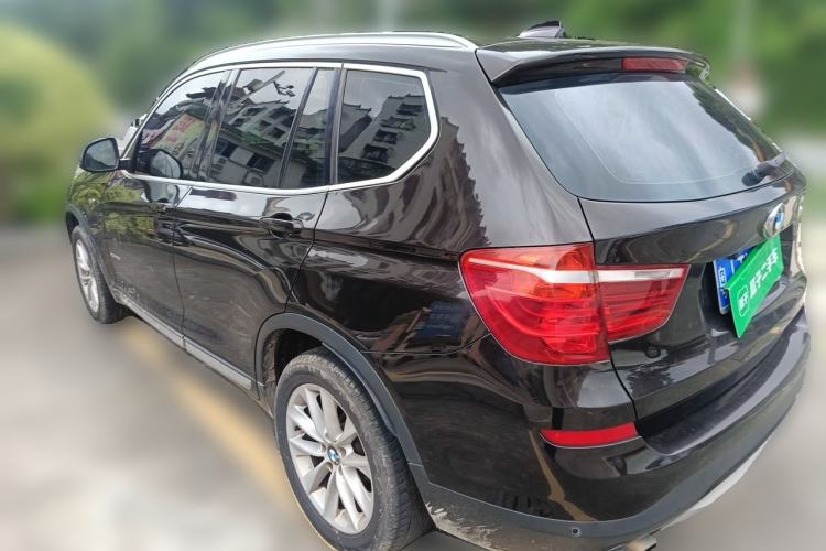 Used BMW X3 2014 xDrive28i Leading Model Rear Left 45 Deg