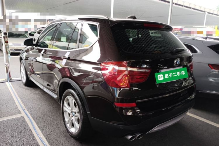 Used BMW X3 2014 xDrive28i X Design Package Rear Left 45 Deg