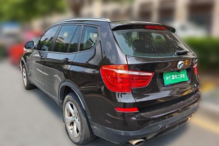 Used BMW X3 2014 xDrive20i Leading Model Rear Left 45 Deg