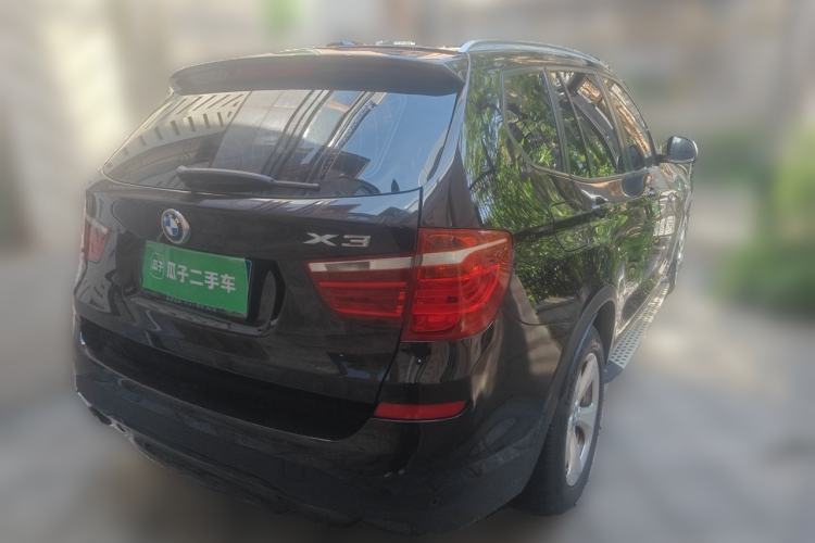 Used BMW X3 2014 xDrive20i Leading Model Rear Right 45 Deg