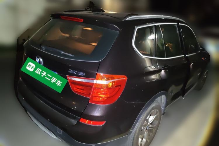 Used BMW X3 2014 xDrive28i X Design Package Rear Right 45 Deg