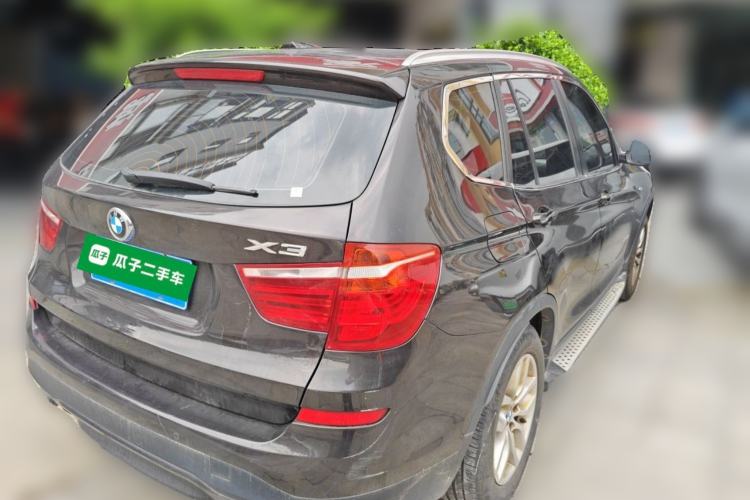Used BMW X3 2014 xDrive20i Leading Model Rear Right 45 Deg