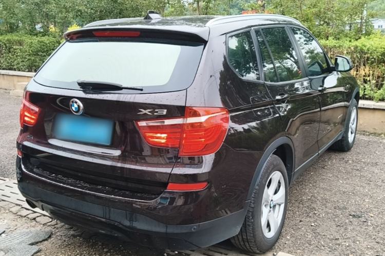 Used BMW X3 2014 xDrive20i Leading Model Rear Right 45 Deg