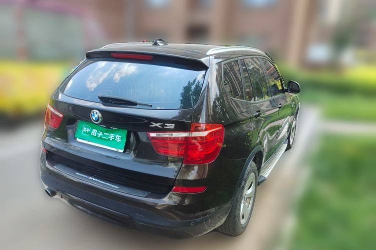 Used BMW X3 2014 xDrive20i Leading Model Rear Right 45 Deg