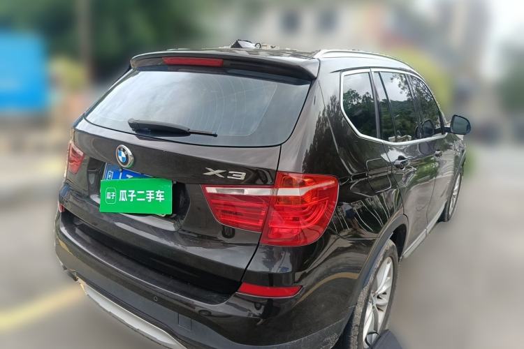 Used BMW X3 2014 xDrive28i Leading Model Rear Right 45 Deg