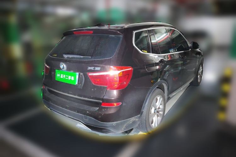 Used BMW X3 2014 xDrive28i X Design Package Rear Right 45 Deg