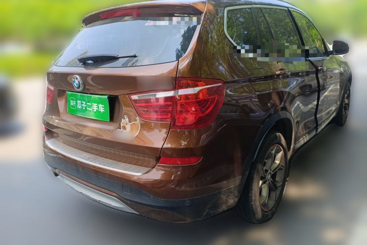 Used BMW X3 2014 xDrive20i X Design Package Rear Right 45 Deg