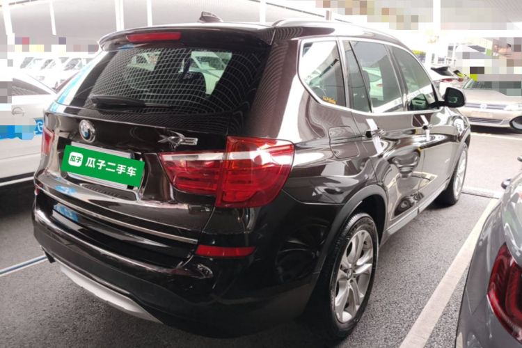 Used BMW X3 2014 xDrive28i X Design Package Rear Right 45 Deg