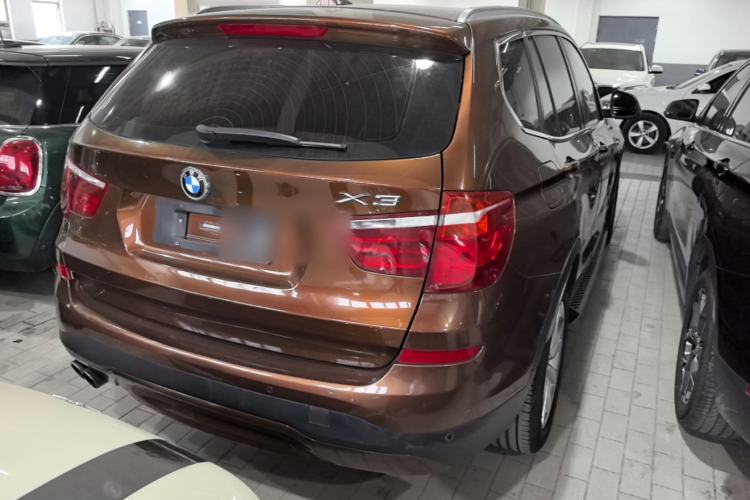 Used BMW X3 2014 xDrive28i Leading Model Rear Right 45 Deg