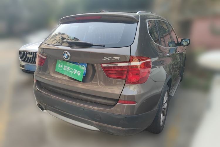 Used BMW X3 2014 xDrive28i Leading Model Rear Right 45 Deg