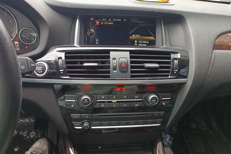 Used BMW X3 2014 xDrive20i X Design Package Audio And AC Panel