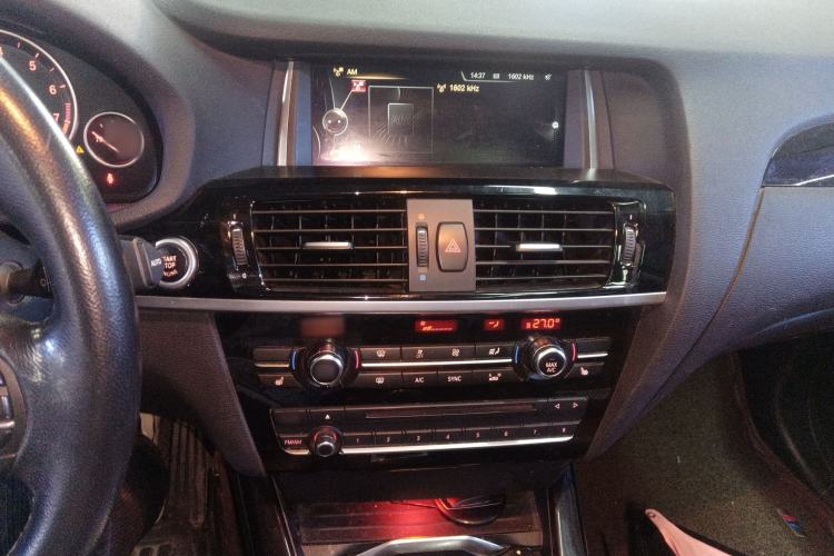 Used BMW X3 2014 xDrive20i X Design Package Audio And AC Panel