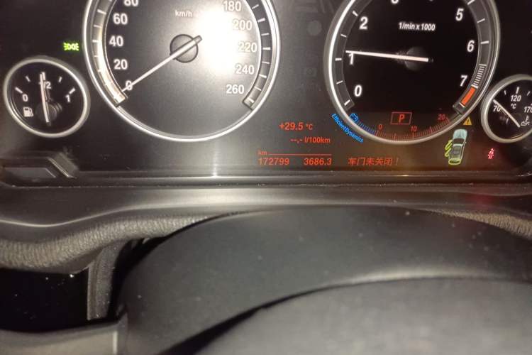 Used BMW X3 2014 xDrive20i X Design Package Odometer Close Up