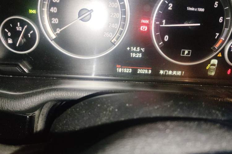 Used BMW X3 2014 xDrive20i X Design Package Odometer Close Up