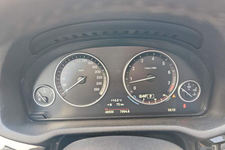 Used BMW X3 2014 xDrive20i X Design Package Odometer Close Up