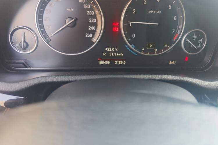 Used BMW X3 2014 xDrive20i X Design Package Odometer Close Up