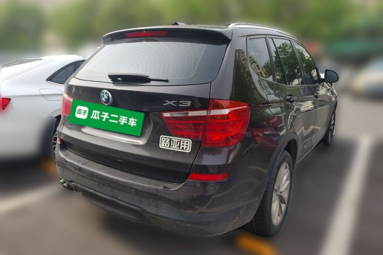 Used BMW X3 2014 xDrive28i Leading Model Rear Right 45 Deg