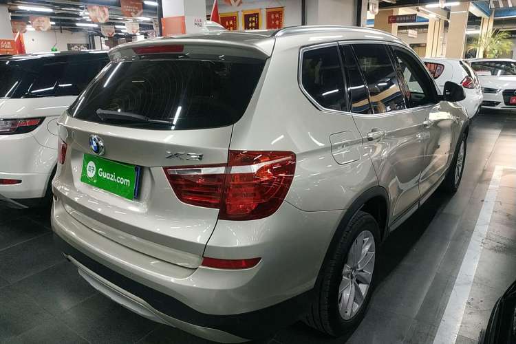 Used BMW X3 2014 xDrive20i X Design Package Rear Right 45 Deg