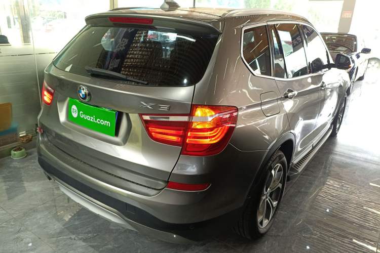 Used BMW X3 2014 xDrive20i X Design Package Rear Right 45 Deg