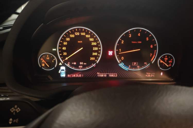Used BMW X3 2014 xDrive20i X Design Package Odometer Close Up