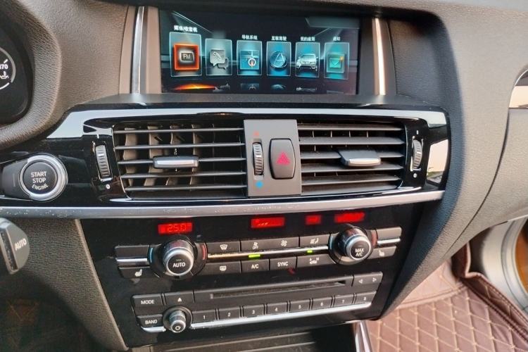 Used BMW X3 2014 xDrive20i X Design Package Audio And AC Panel