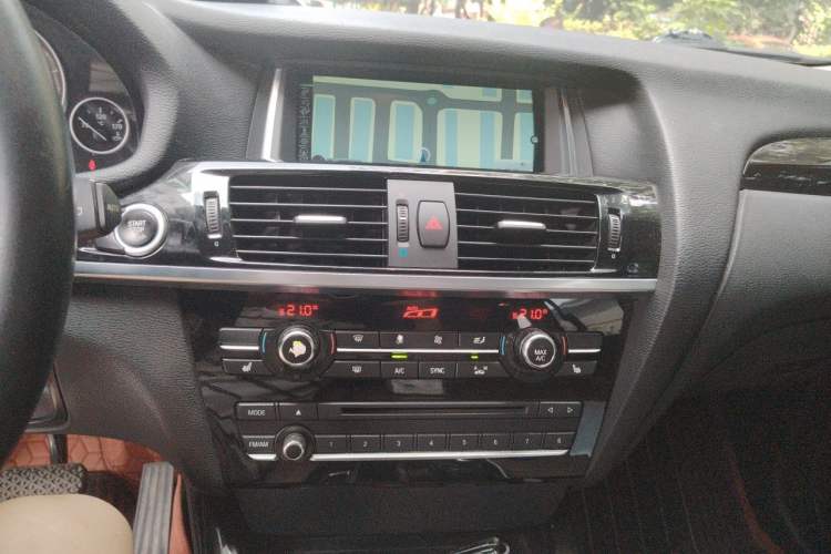 Used BMW X3 2014 xDrive20i X Design Package Audio And AC Panel