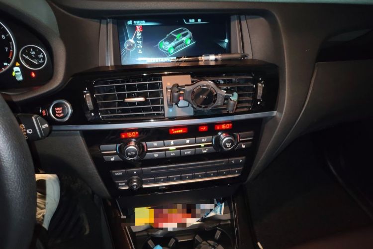 Used BMW X3 2014 xDrive20i X Design Package Audio And AC Panel