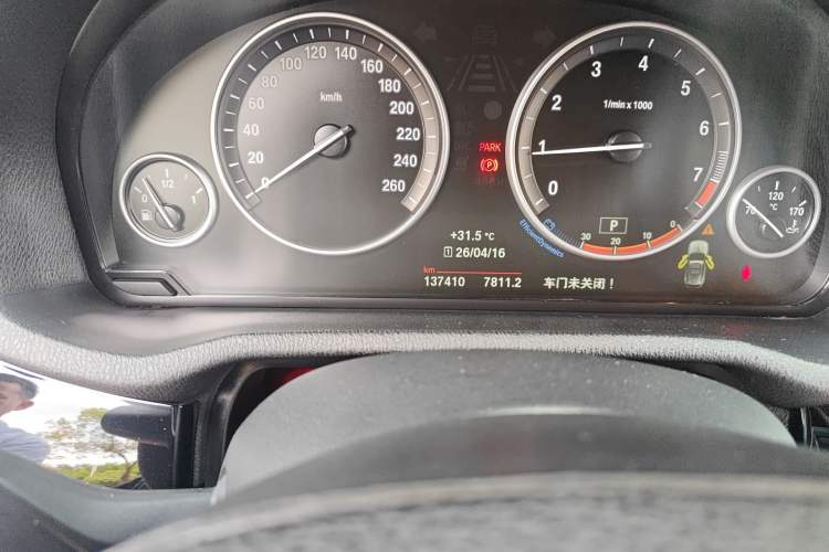 Used BMW X3 2014 xDrive20i X Design Package Odometer Close Up